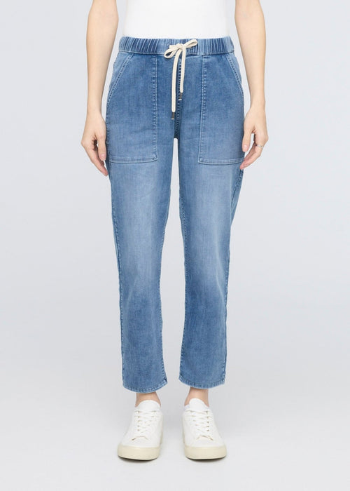 Performance Denim Lite Harbour Pant - Light Stone
