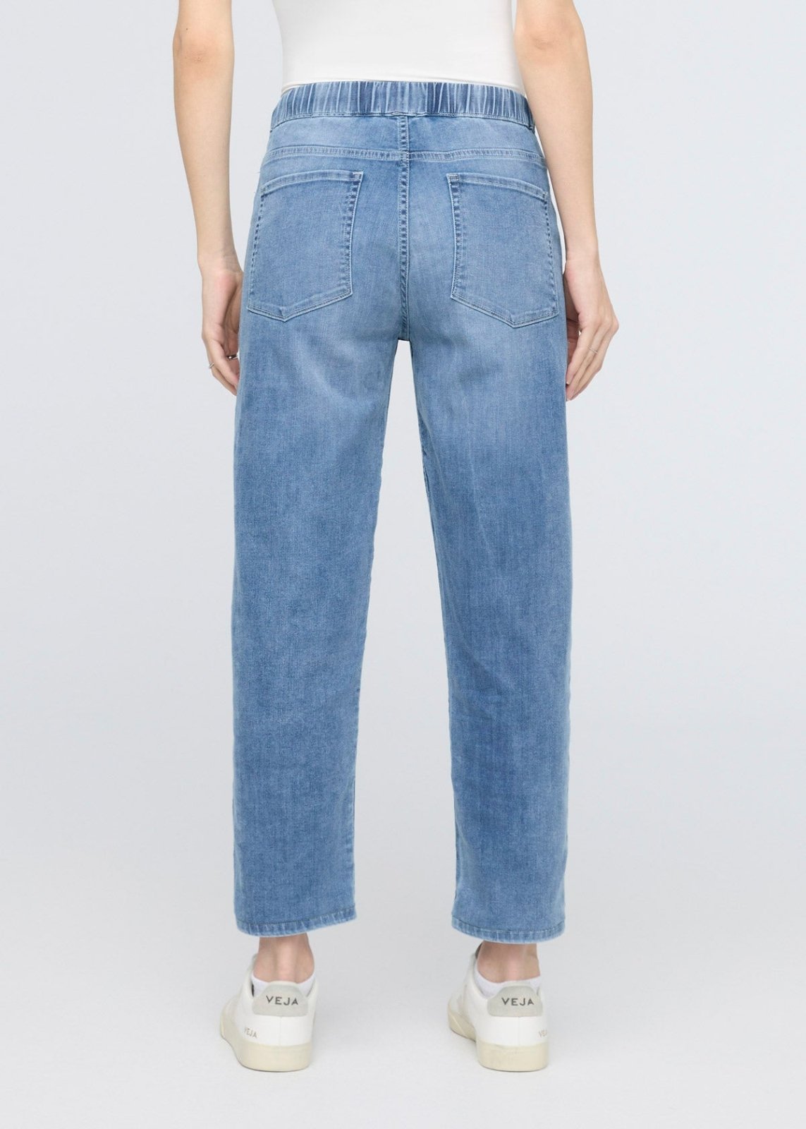 Performance Denim Lite Harbour Pant - Light Stone
